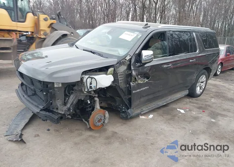 2021 Chevrolet Suburban 4Wd Premier из США, поврежденный, VIN 1GNSKFKD9MR211132